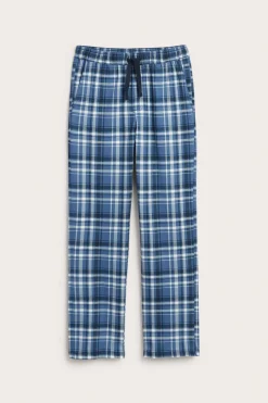 Rutiga pyjamasbyxor i jersey