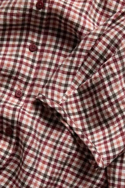 Rutig blus i viskosmix