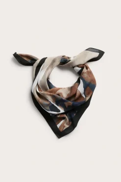 Scarf med print