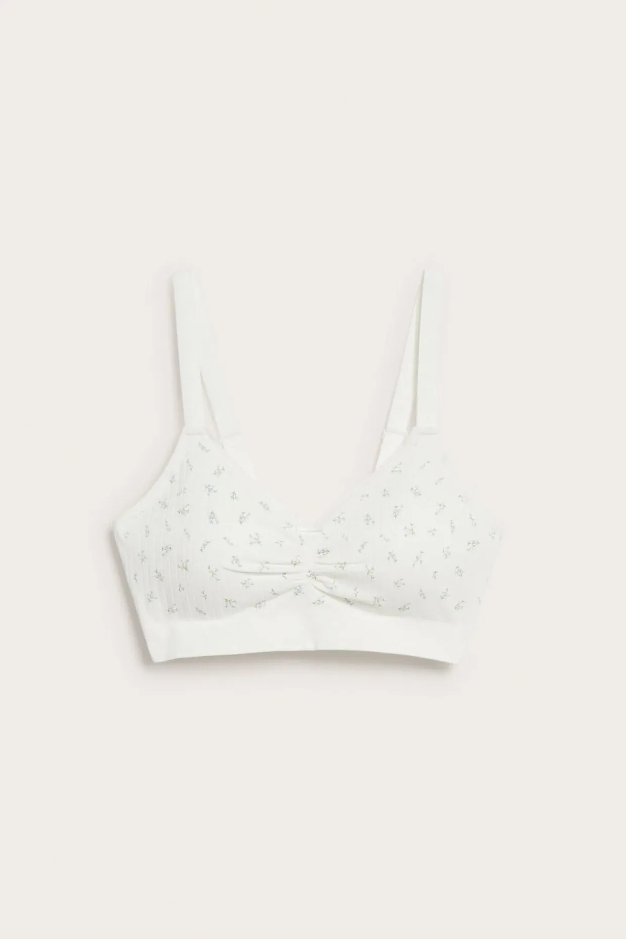 Seamless bh med spetsdetaljer