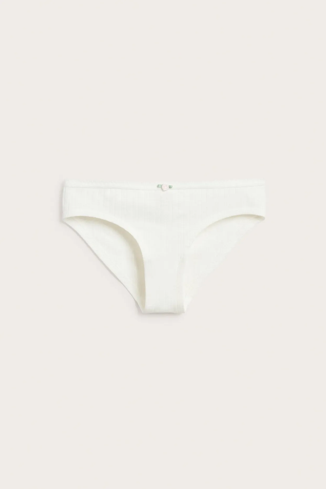 Seamless brieftrosor i pointelle