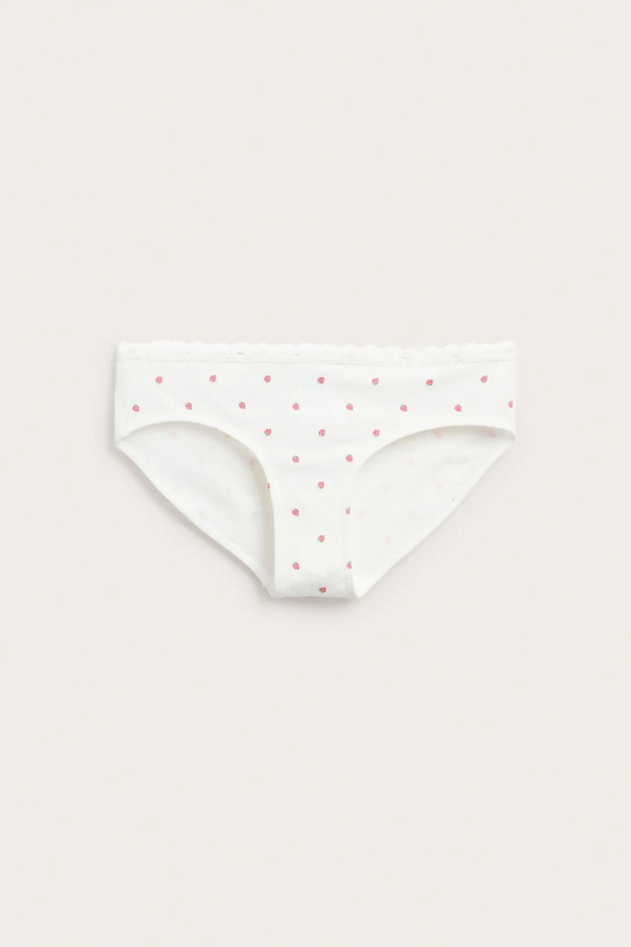 Seamless brieftrosor med spets
