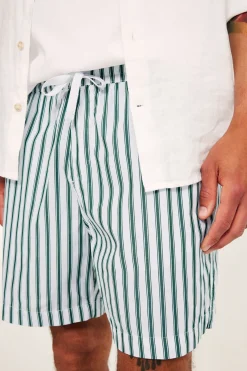 Shorts i bomullspoplin