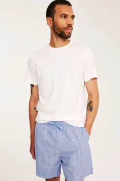 Shorts i bomullspoplin