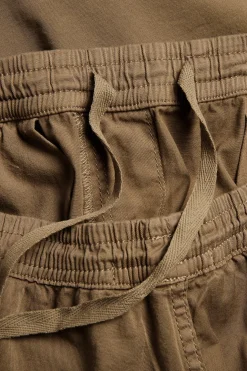 Shorts i bomullstwill loose fit