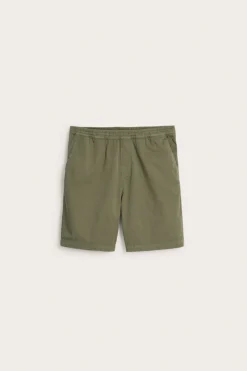 Shorts i bomullstwill loose fit