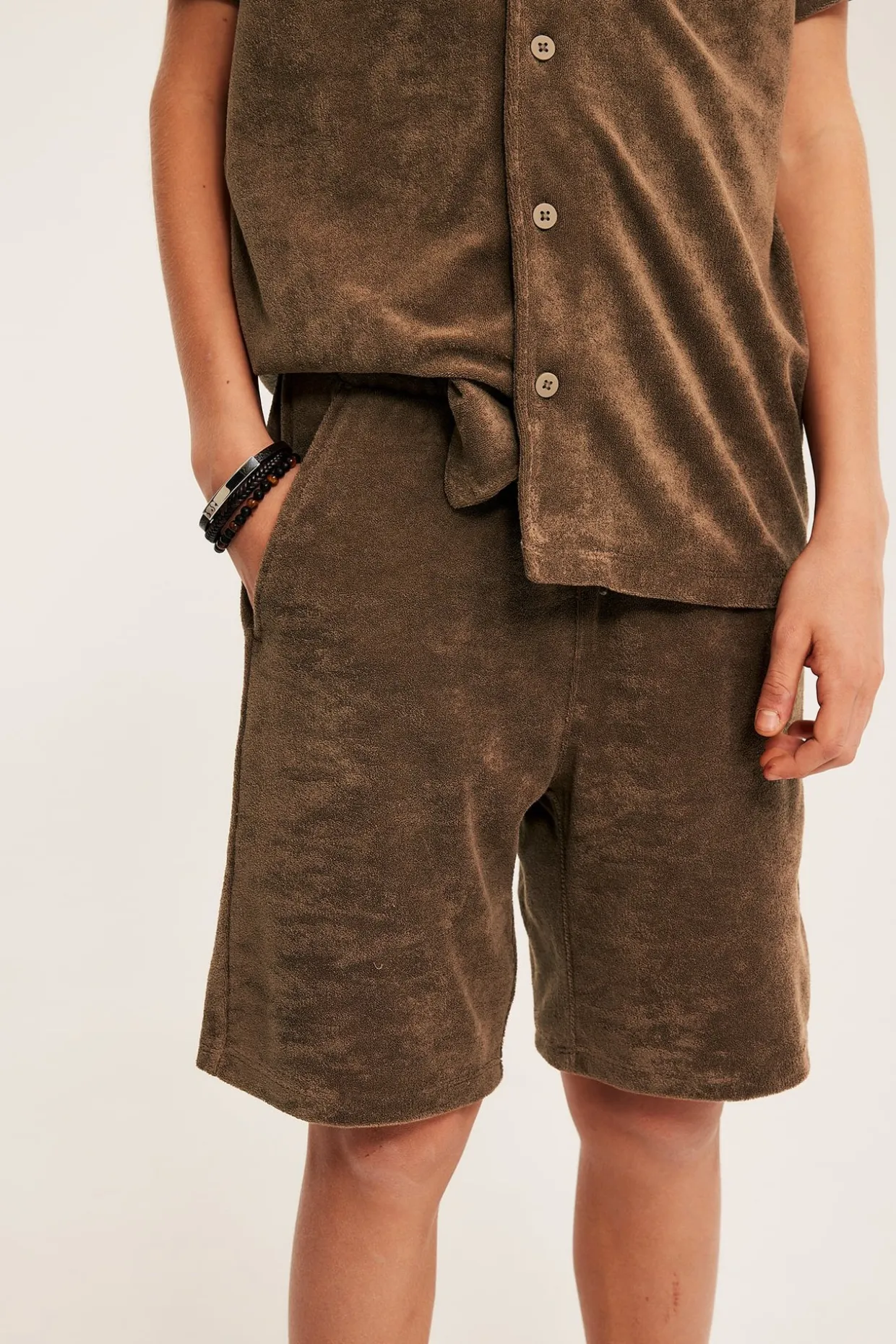 Shorts i frotté