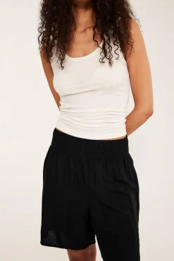 Shorts i linnemix