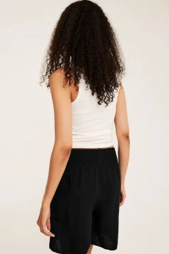 Shorts i linnemix