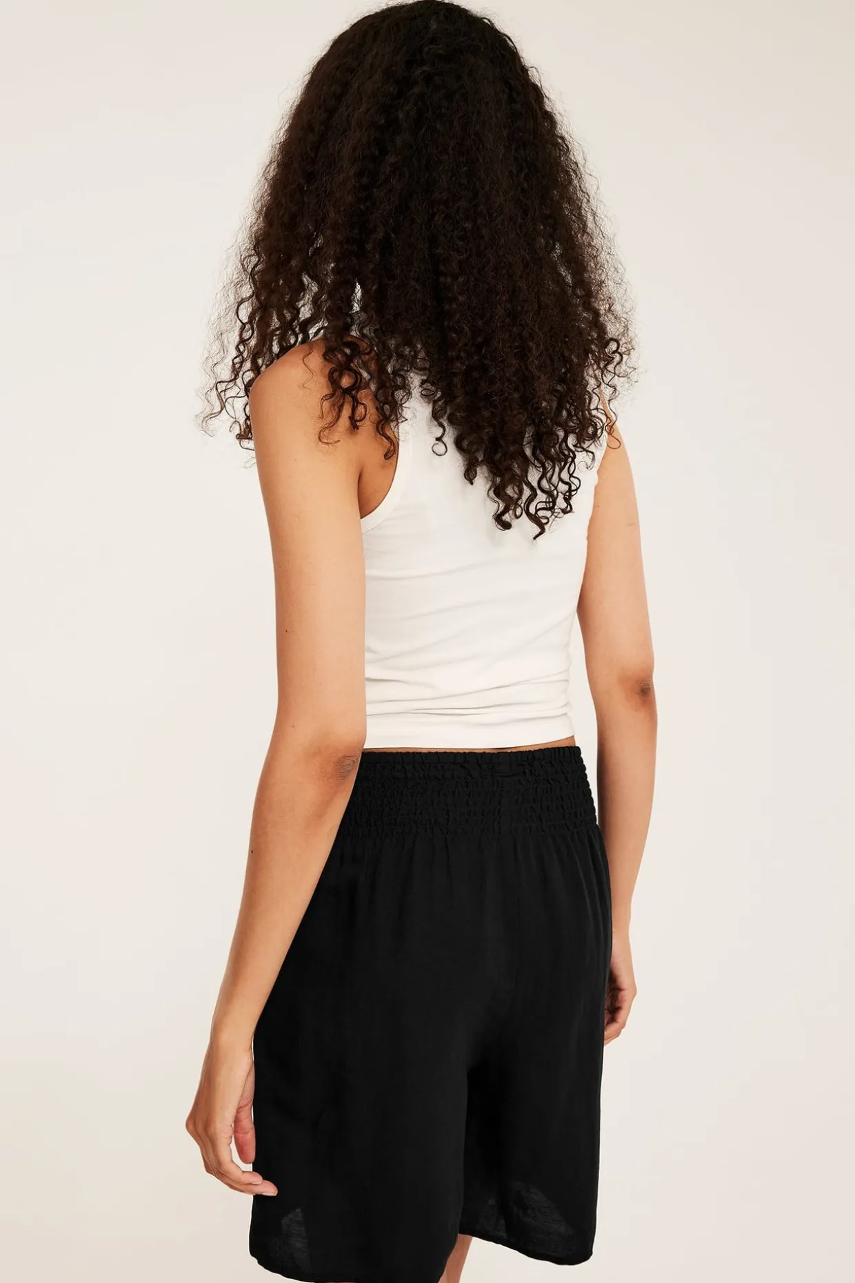 Shorts i linnemix
