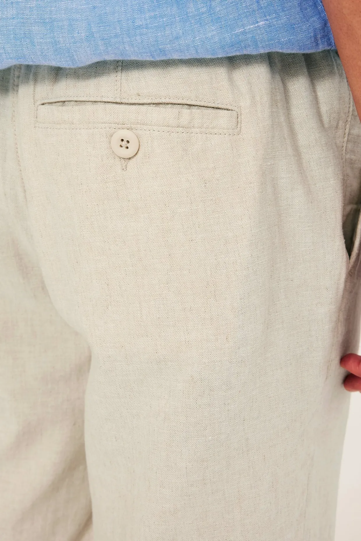 Shorts i linnemix