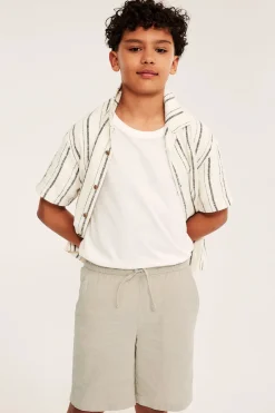Shorts i linnemix