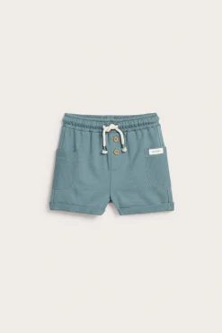 Shorts i slubtrikå