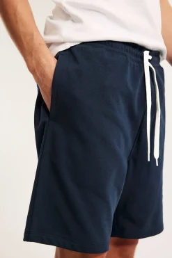 Shorts i sweatshirtmaterial