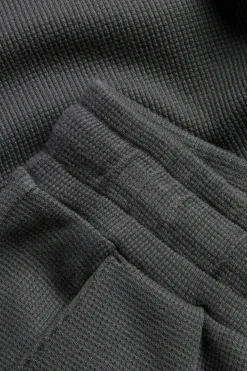 Shorts i våfflad bomull
