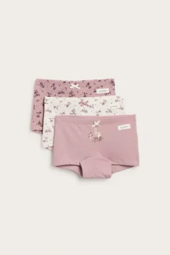 Småblommiga boxertrosor 3-pack
