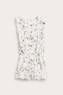 Smultronmönstrad jumpsuit