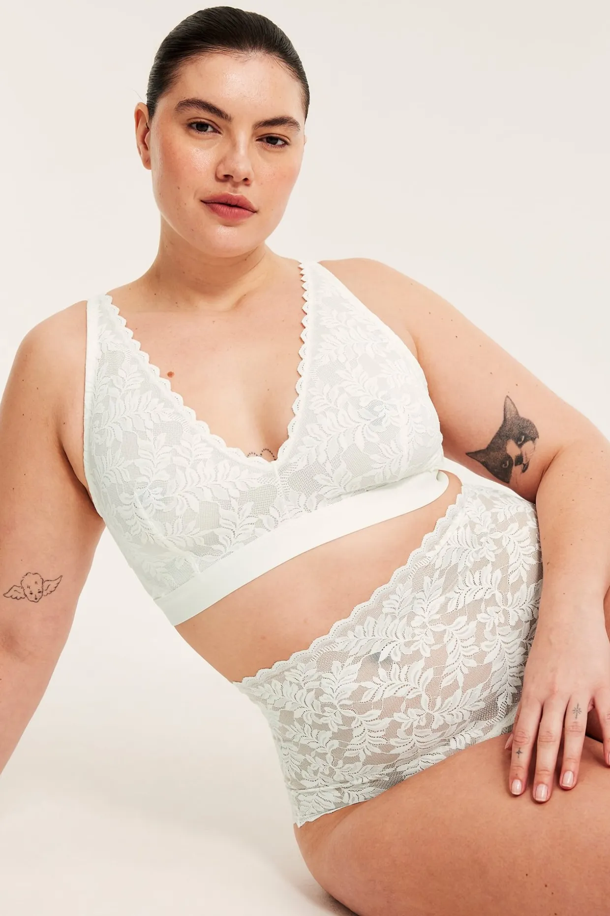 Spets-bralette