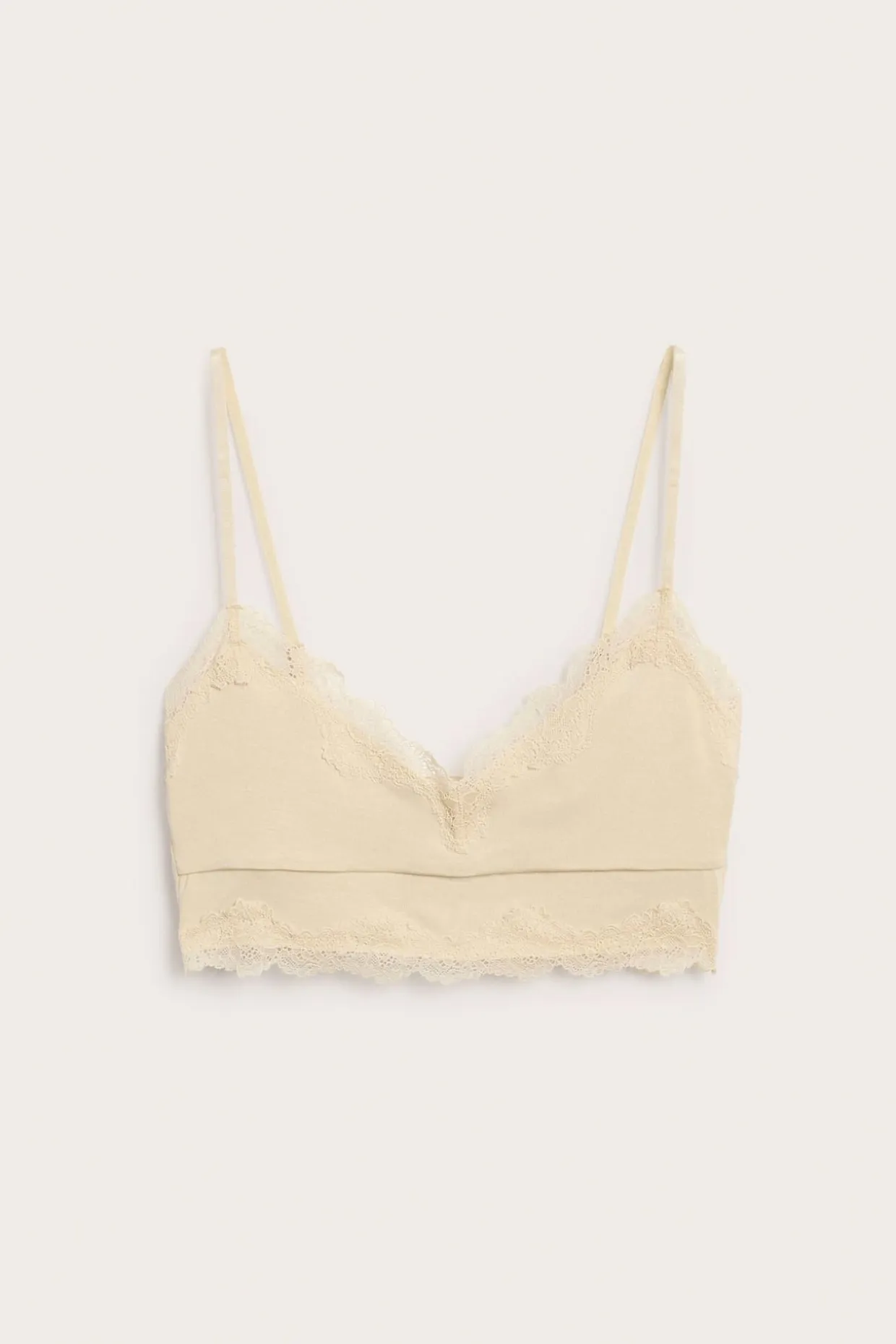 Spetsbralette i modal
