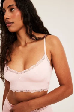 Spetsbralette i modal