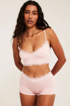 Spetsbralette i modal