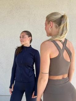 Sport-topp i mjuk stretchjersey