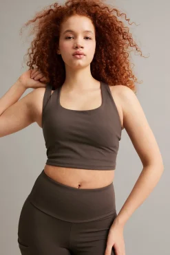 Sport-topp i mjuk stretchjersey