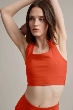 Sport-topp i mjuk stretchjersey