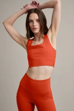 Sport-topp i mjuk stretchjersey
