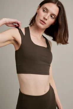 Sport-topp i mjuk stretchjersey