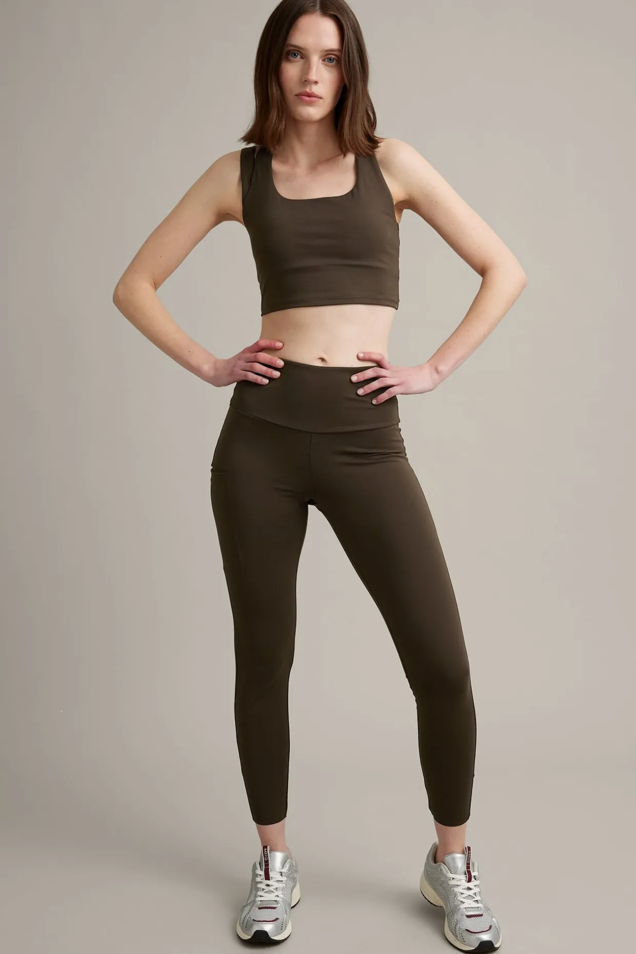 Sport-topp i mjuk stretchjersey