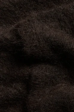 Stickad topp i mohairmix