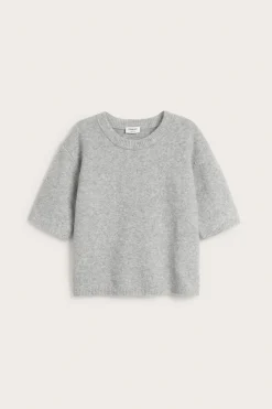 Stickad t-shirt