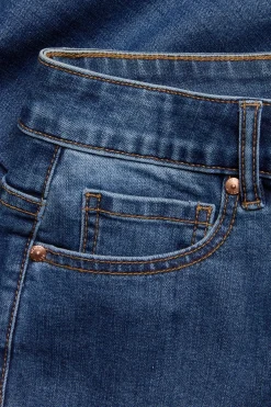 Straight jeans high waist
