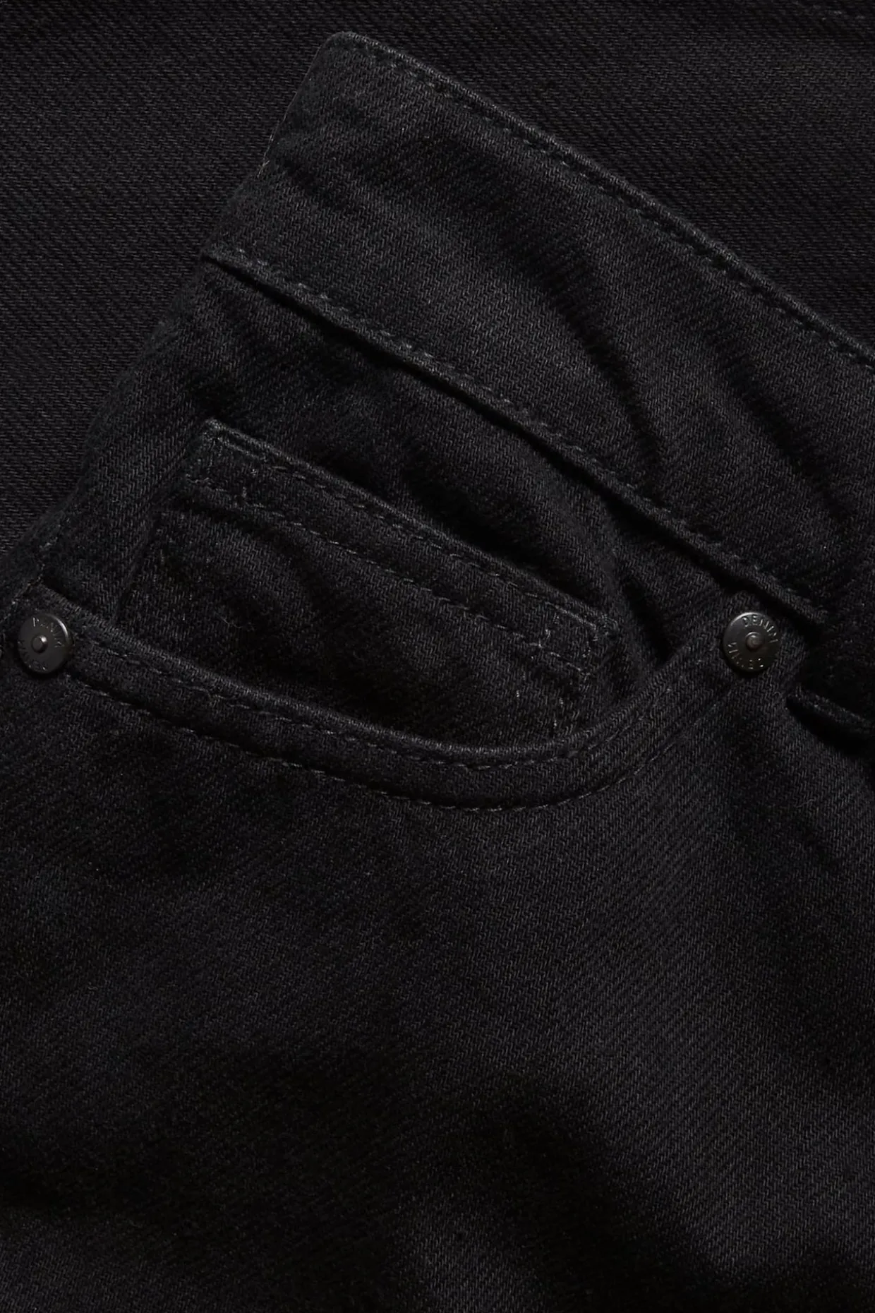 Straight jeans high waist