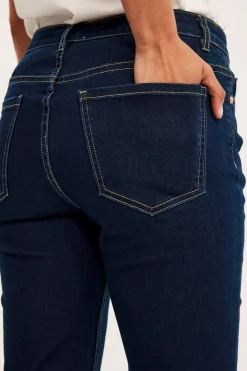 Straight jeans mid waist