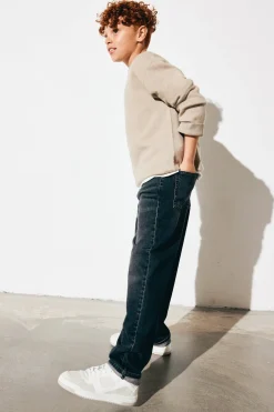 Straight jeans mid waist