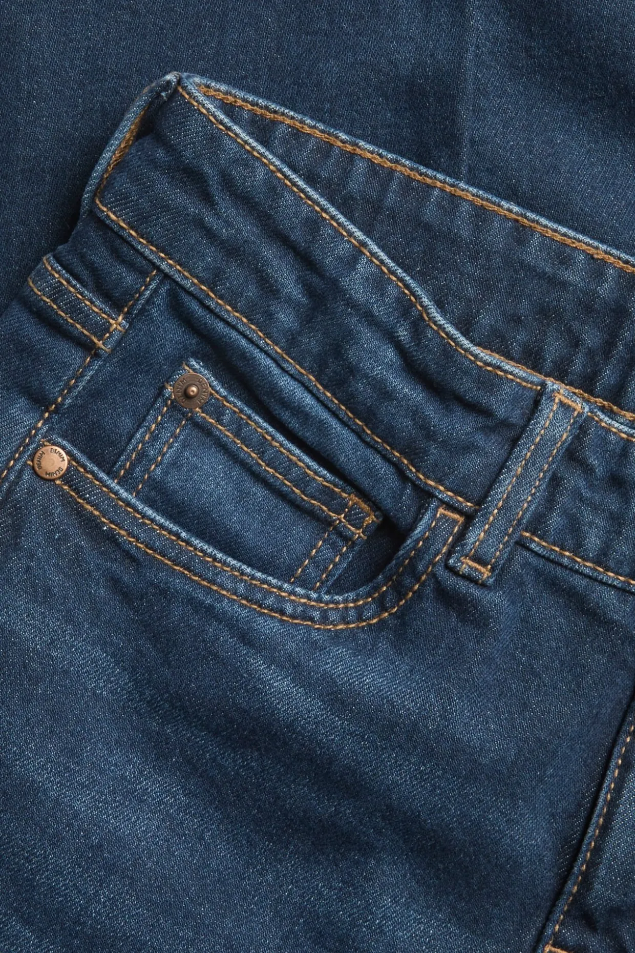 Straight jeans mid waist