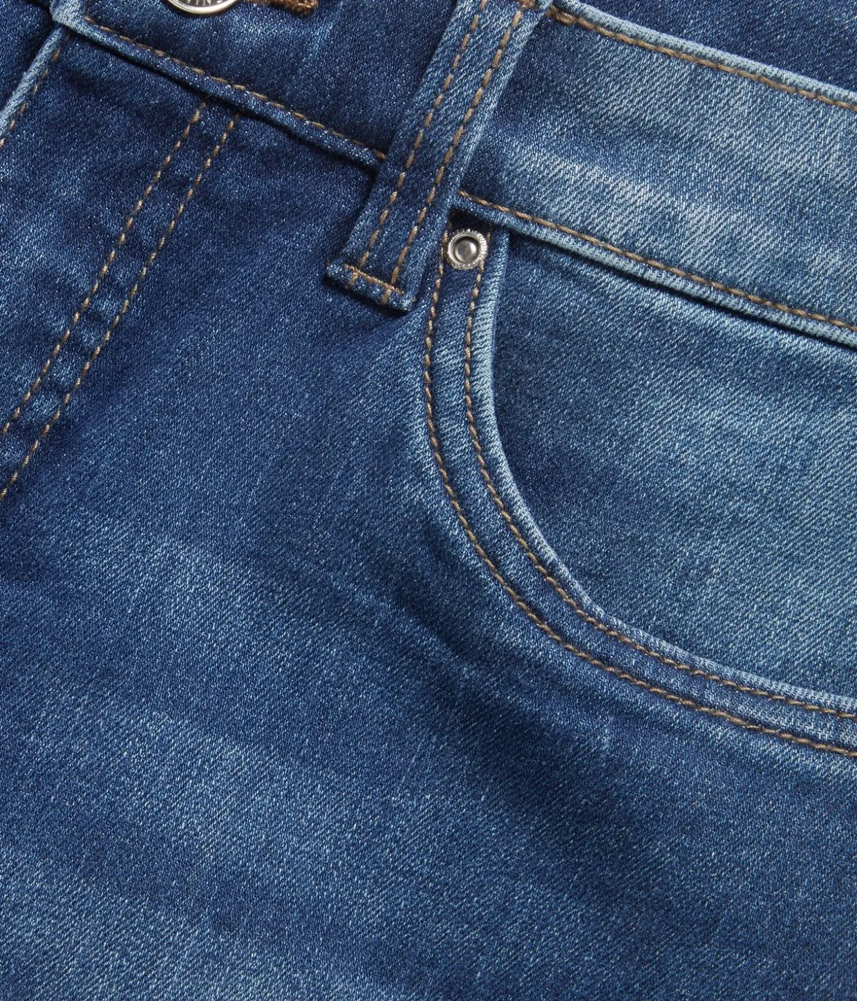 Straight jeans mid waist short leg