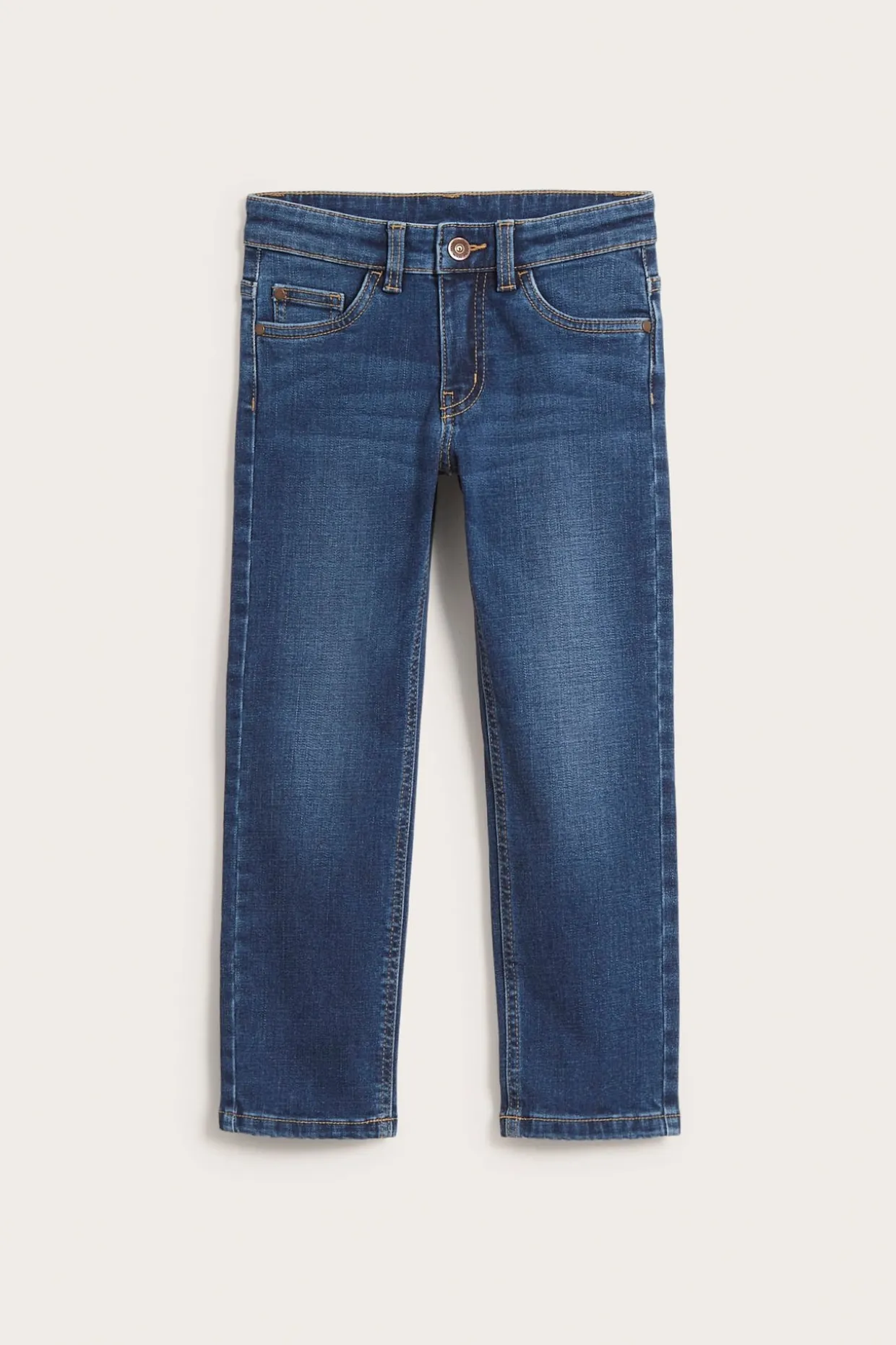 Straight jeans tough wear