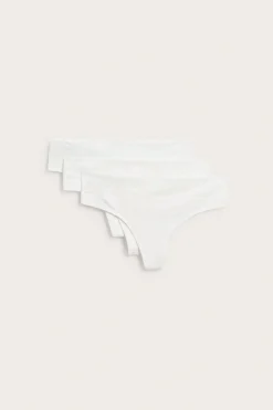 Stringtrosor 3-pack i bomull