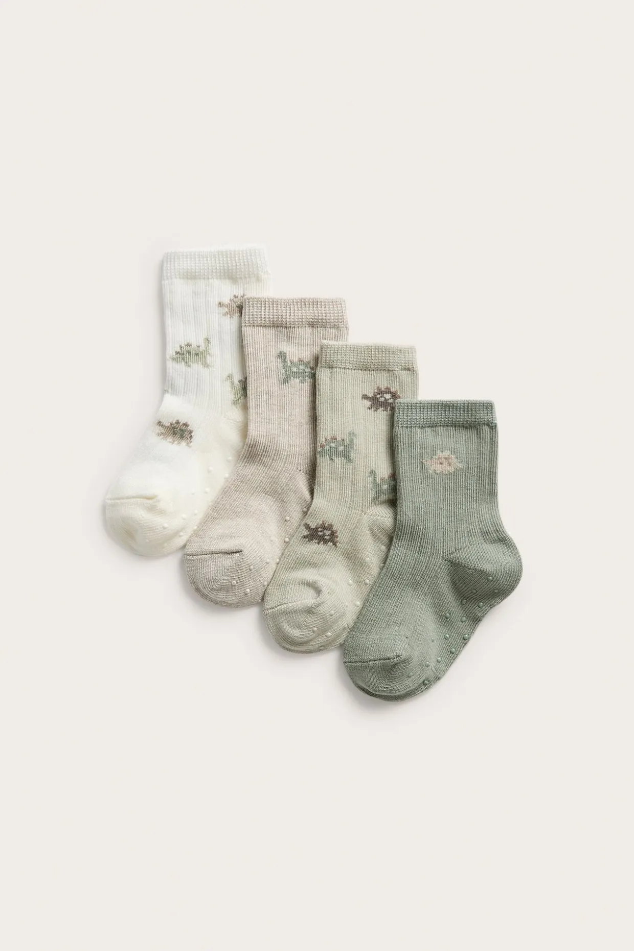 Strumpor med dinosaurier 4-pack