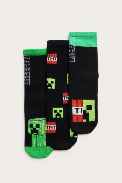 Strumpor Minecraft 3-pack