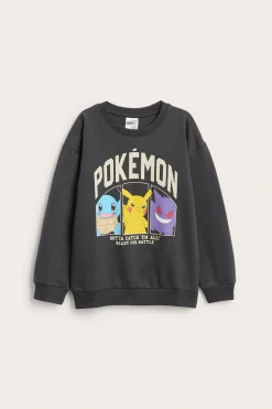 Sweashirt med Pokémonmotiv