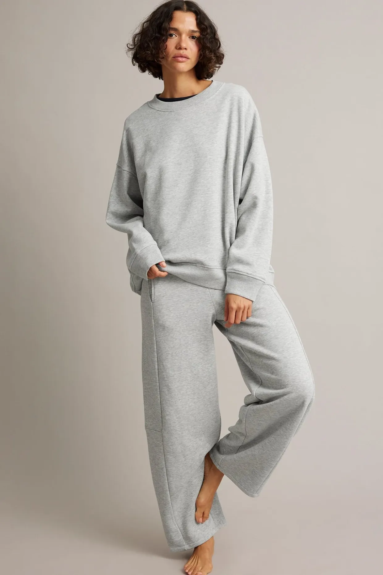 Sweatpants barrel fit