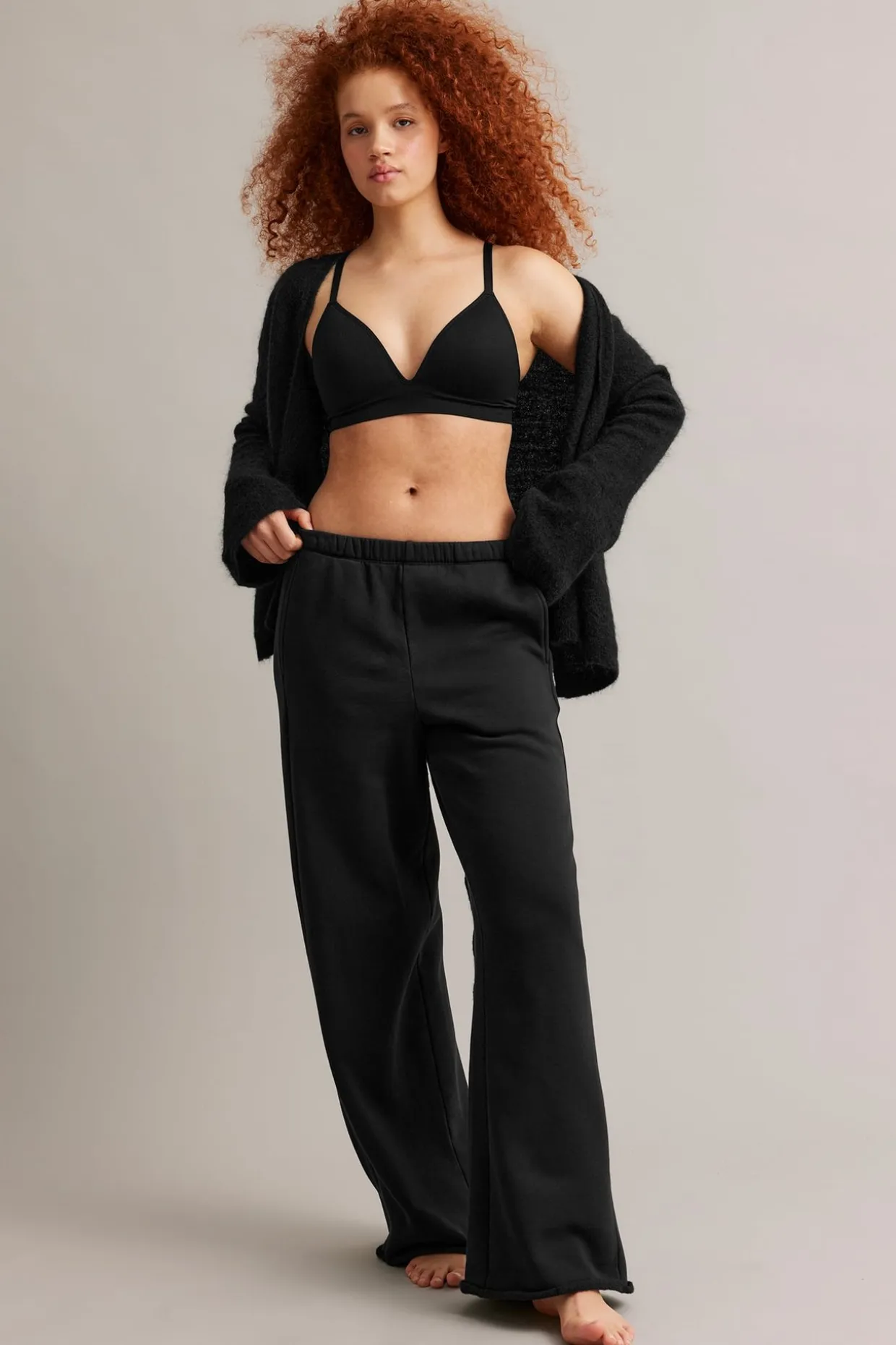 Sweatpants wid fit