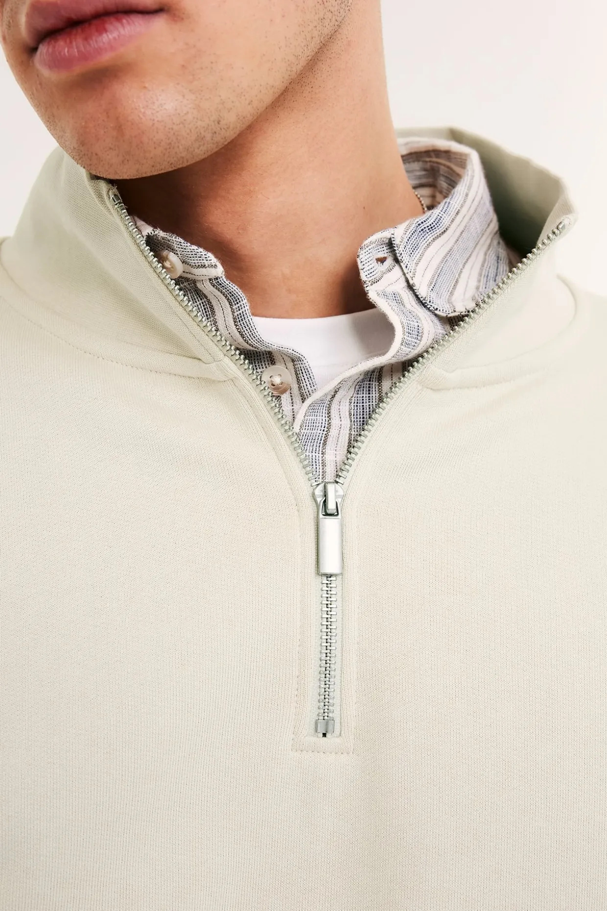Sweatshirt half-zip