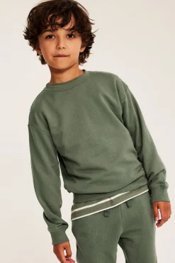 Sweatshirt med borstad insida