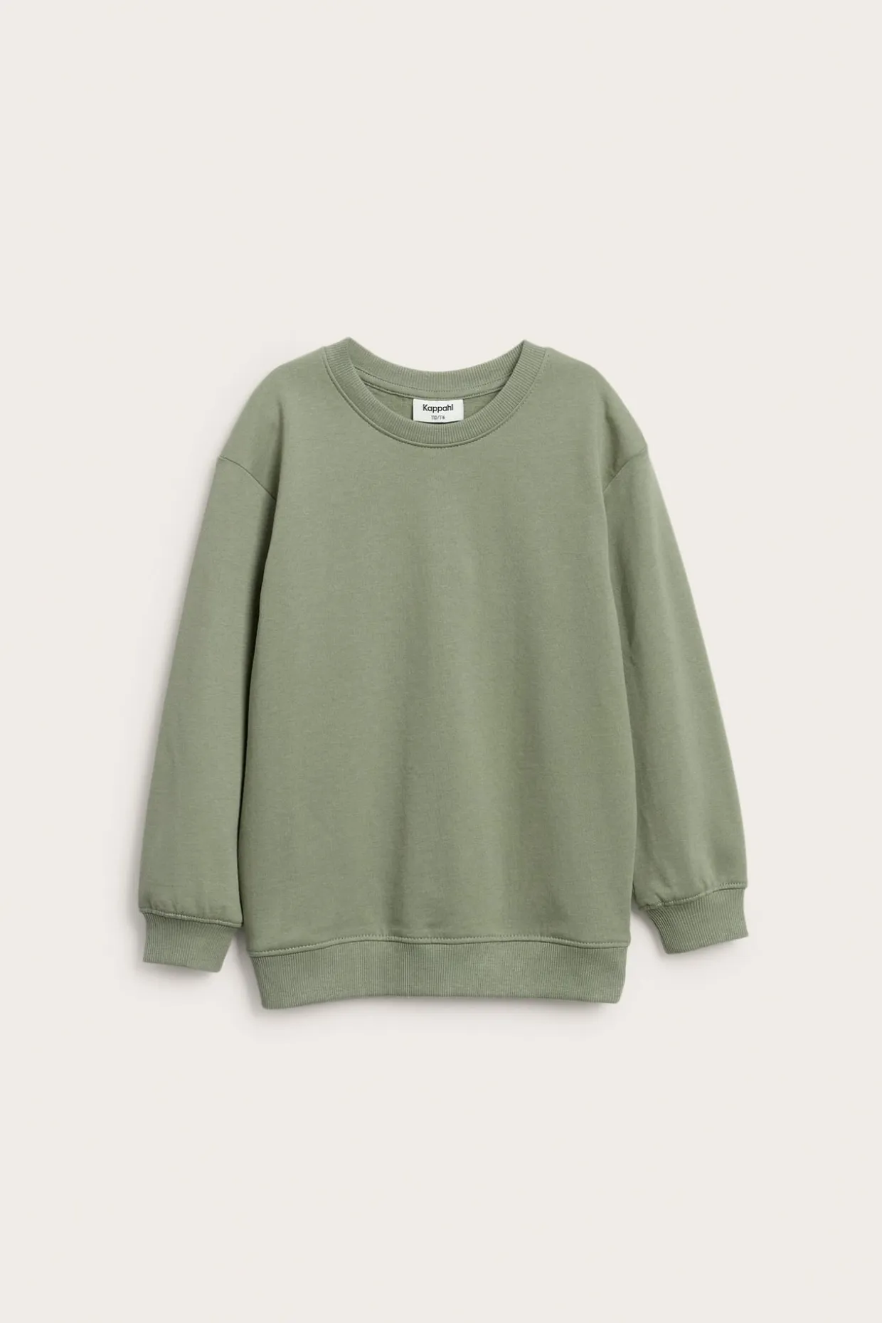 Sweatshirt med borstad insida