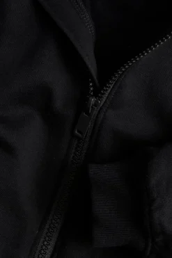 Sweatshirt med dragkedja